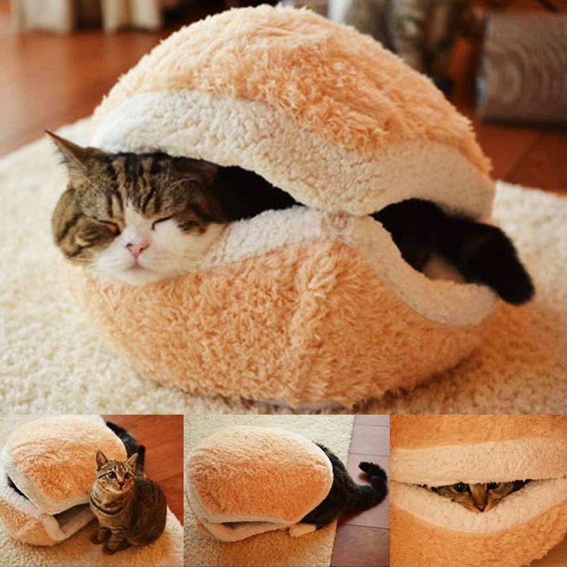 Как сделать кровать для кошки