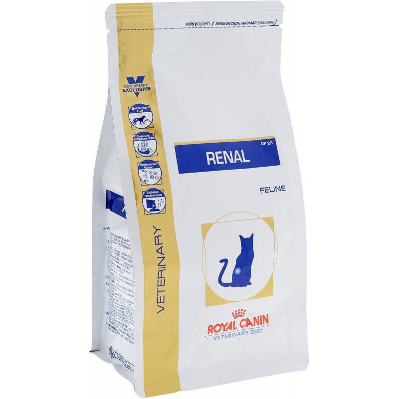 Корма для кошек royal canin renal