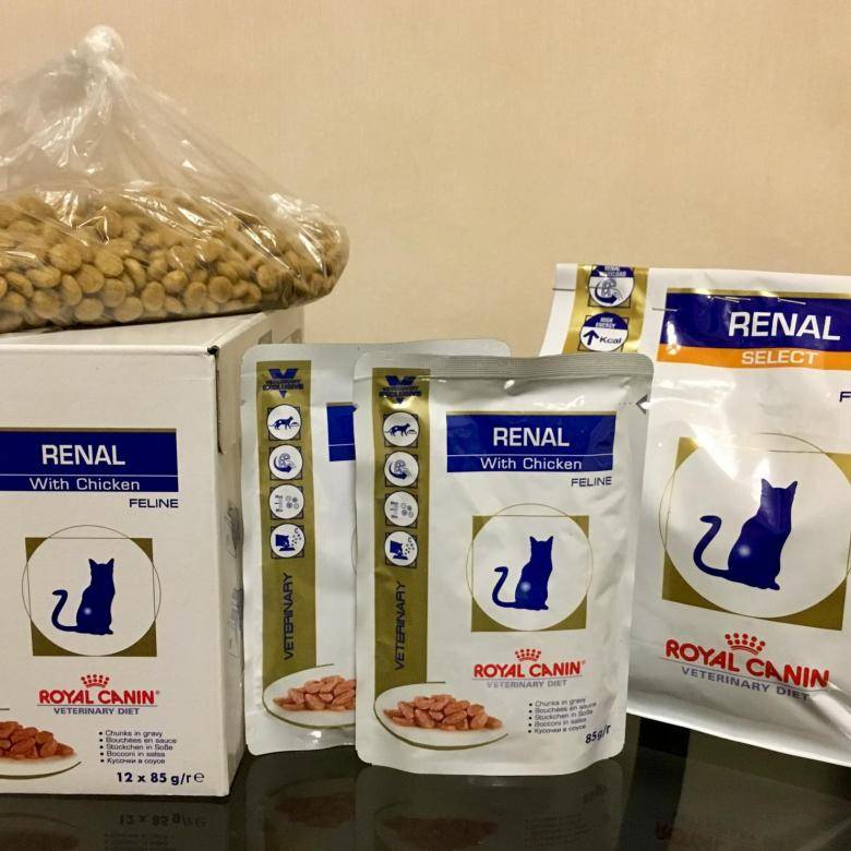 Корма для кошек royal canin renal