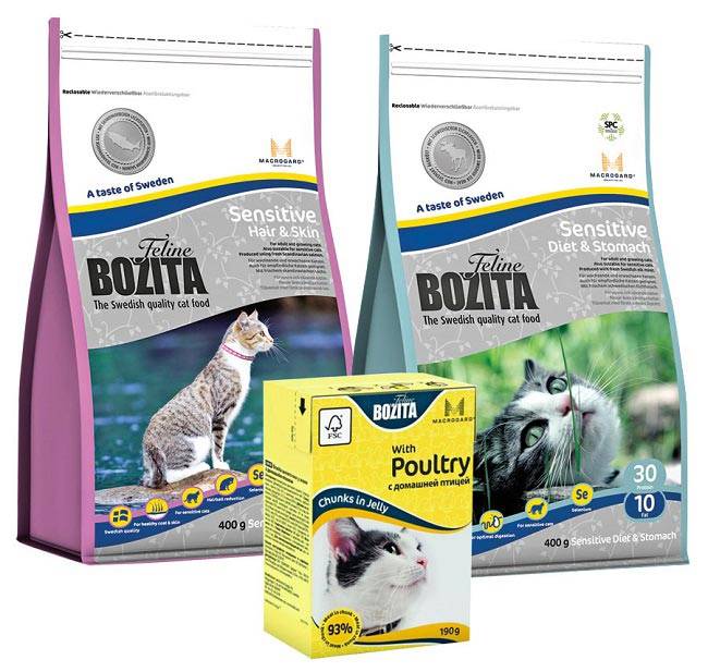 Bozita состав влажный корм для кошек